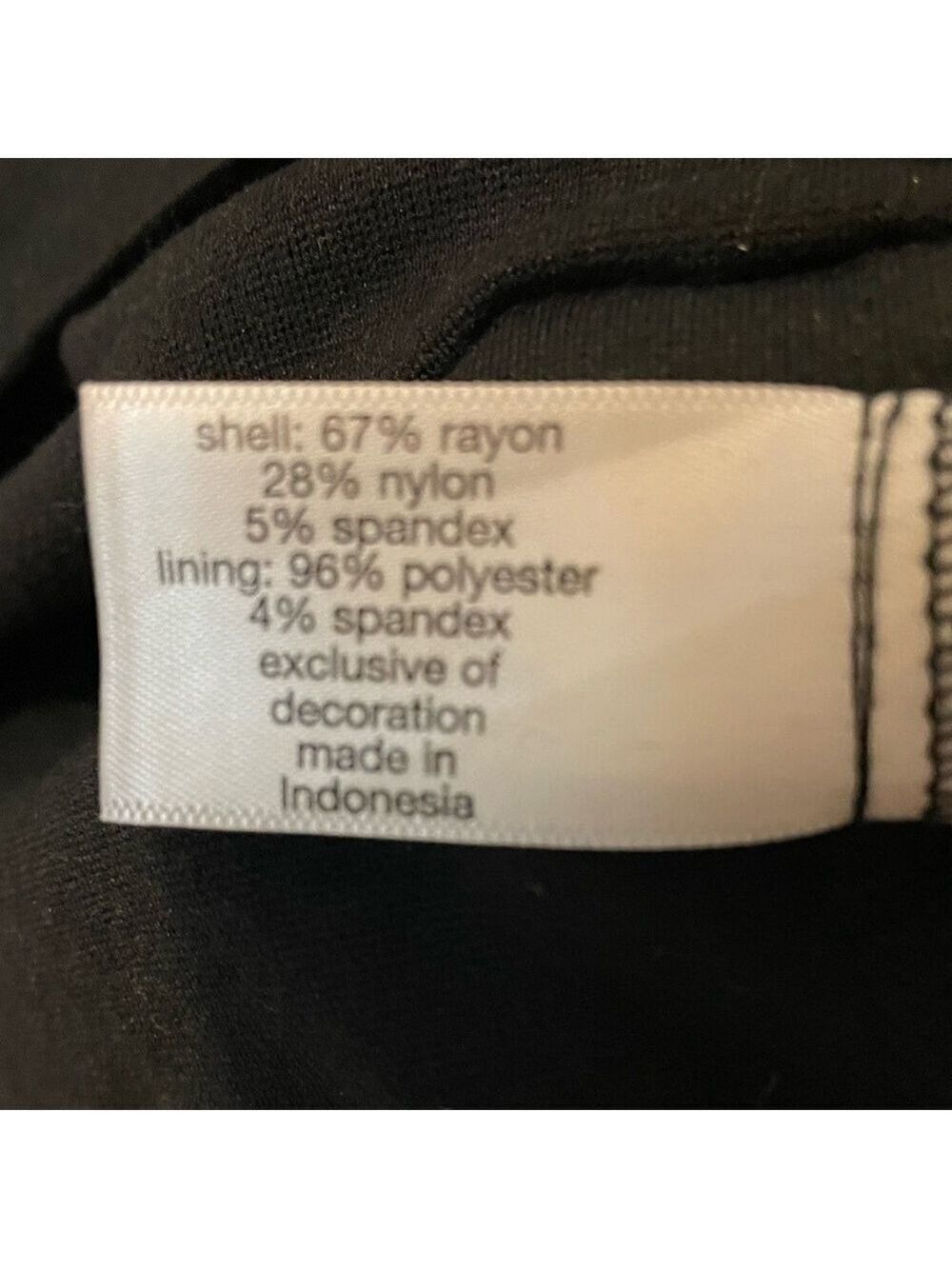 Lela Rose Lane Bryant Crop Top Beaded Black Size 14 - Picture 4 of 6